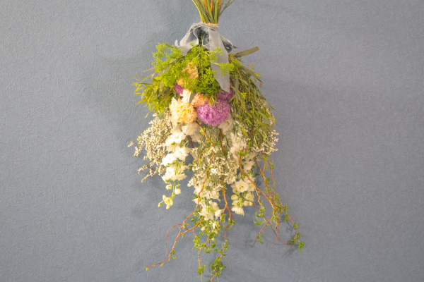 季節の簡単スワッグ