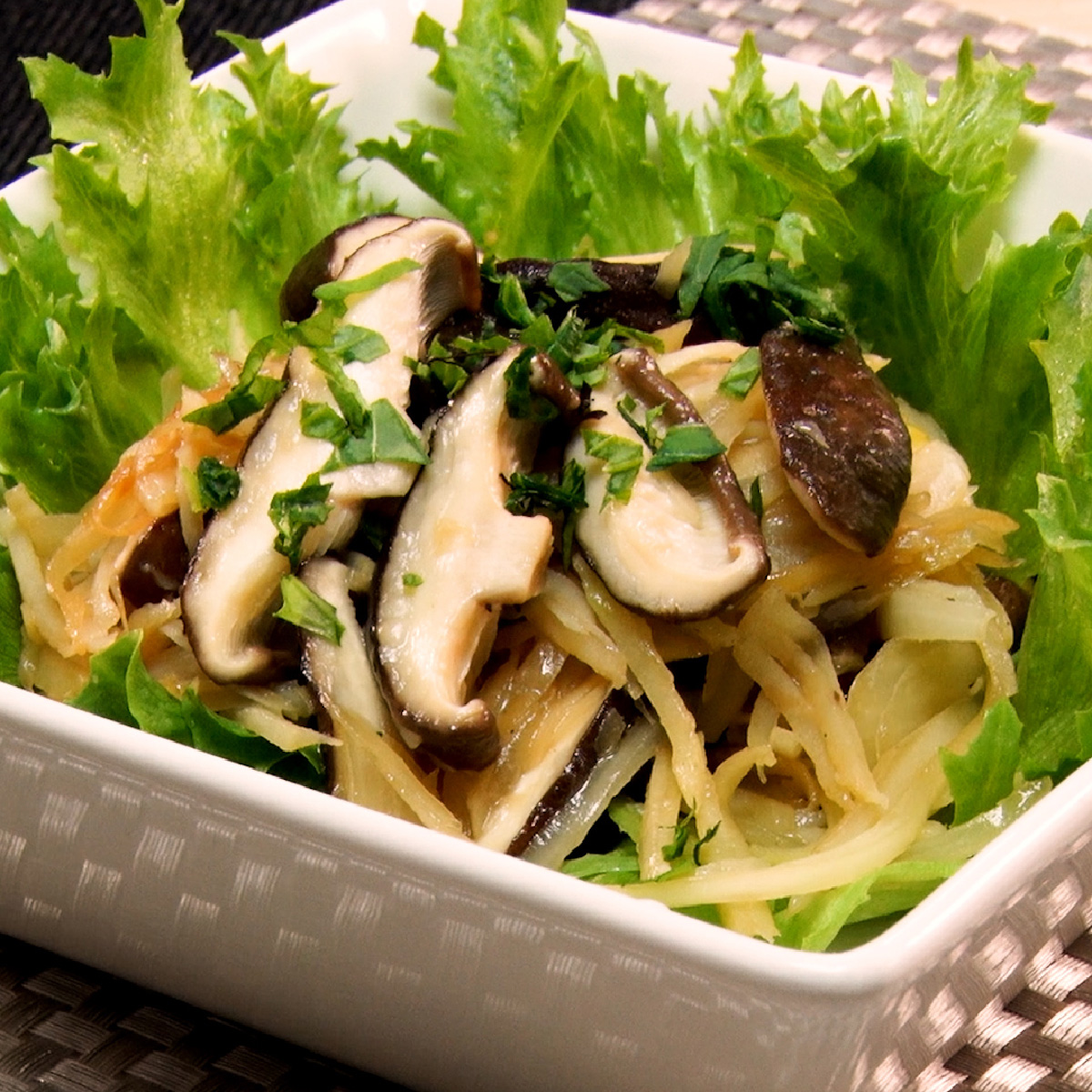 ガリバタしいたけ