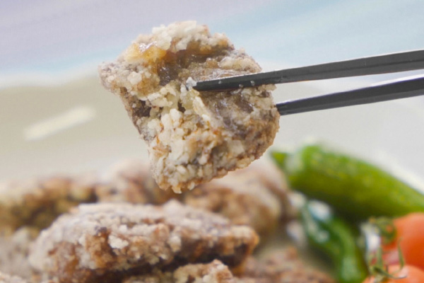 くじらのカレー竜田揚げ