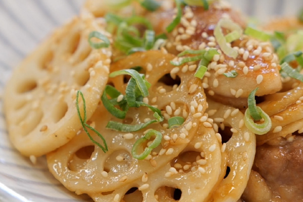 旨ダレ鶏れんこん